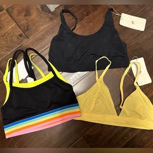 ✨LOT! 3 Fabletics Bras! Medium!